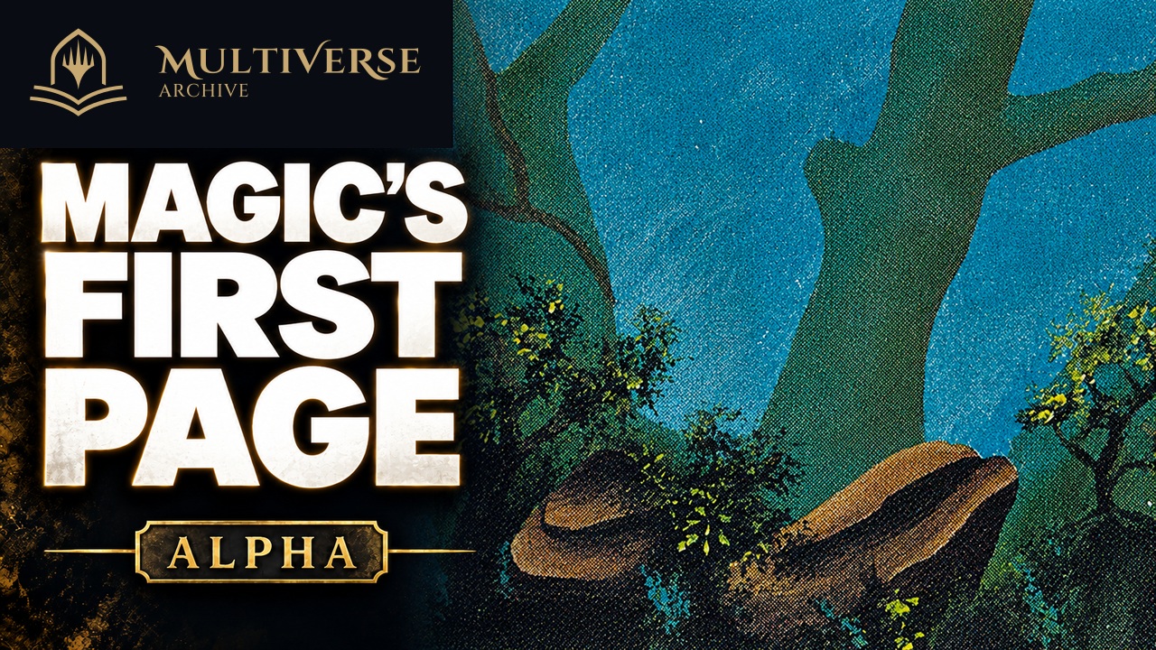 Alpha — The first page